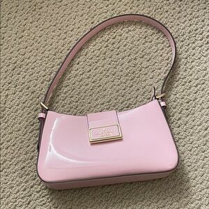 Kate Spade Light Pink Glossy Shoulder Bag